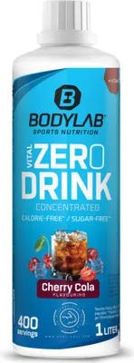 Produktbild von BODYLAB Vital Zero Drink - 1000ml - Cola-Cherry