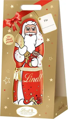 Obrázek produktu pro Ručně balená mléčná čokoláda Lindt Father Christmas 1000g
