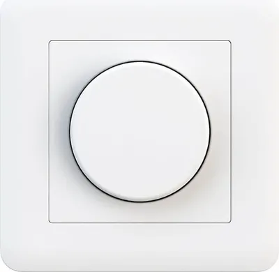Produktbild von SIGOR Wandmodul VADSBO Drehdimmer 300W 87x87x43mm