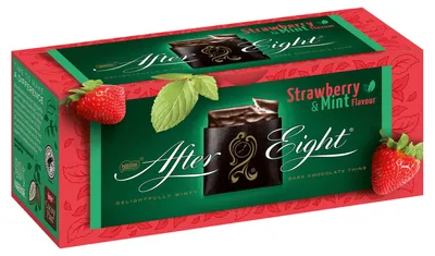 Produktbild von AFTER EIGHT Erdbeere & Mint 200g