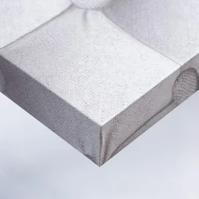 Produktbild von DIMEXACT - DIMEXACT Gestepptes beiges selbstklebendes Vinyl mit Stoffeffekt in einer Rolle von 122 cm x 10 Meter(n) -122 cm x 10 m - en Rouleau