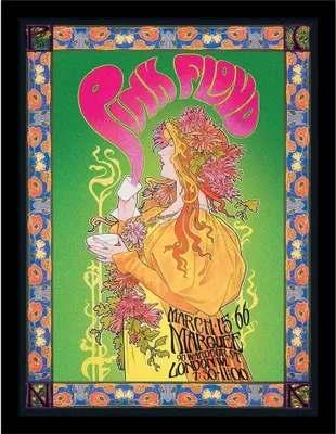 Obrázek produktu pro Pink Floyd - zarámovaný plakát PM10892 (40 cm x 30 cm) (Vícebarevný)