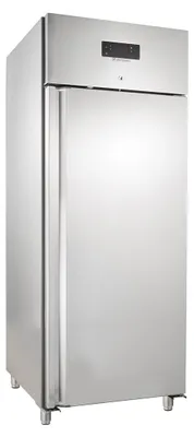 Produktbild von Gastronomie Tiefkühlschrank ECO 700 GN 2/1 Monoblock, 616 Liter Kühlraumvolumen, 3 verstellbare Einlegeböden, Robuste Bauweise, Edelstahl