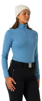 Produktbild von Falcon Damen Skipullover L/40, atmungsaktiv, feuchtigkeitsableitend und temperaturregulierend