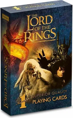 Produktbild von Winning Moves LORD OF THE RINGS  Waddingtons Nr. 1 Spielkarten [Englisch]