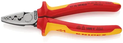 Produktbild von KNIPEX Crimpzange für Aderendhülsen