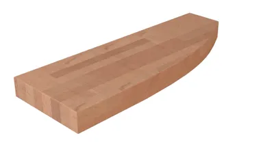 Produktbild von Treppenstufe Modell Samos-Buche-Verjüngte Stufe