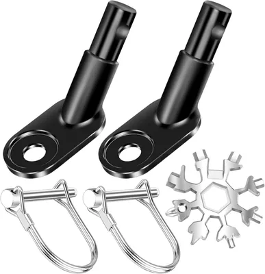 Produktbild von Pack von 2 Fahrradanhänger Zuglinien Adapter, für Hunde- und Kinderanhänger, Robust und Langlebig, für
