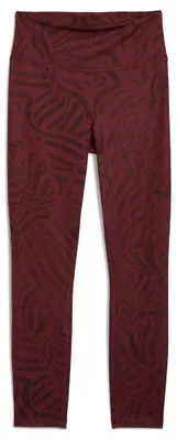 Productafbeelding van PUMA Uni W Tad Essential Ribstrip Legging – Aop Hw 7/8 leggings (1 stuk)