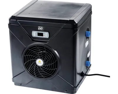 Image de EXIT Piscine Pompe à Chaleur 22m³ (5,5kW) – Chauffage Piscine – Pool Heater – Noir