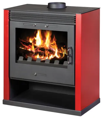 Productafbeelding van Houtkachel Victoria Rubin, rood - 11,4 kW