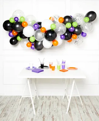 Obrázok produktu pre Amscan 9911773 - Súprava na výrobu halloweenskej girlandy z latexových balónov - 70 kusov