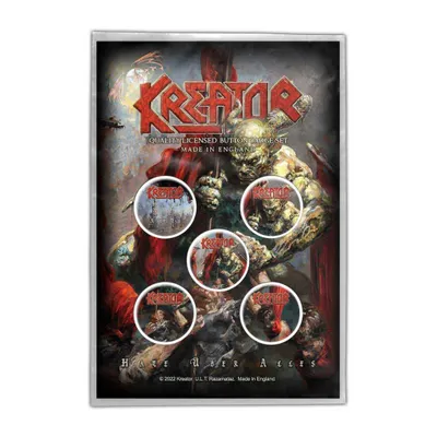Produktbild von Kreator Hate Uber Alles Badge