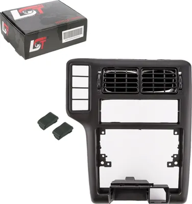 Produktbild von Blenden Mittelkonsole Luftgitter Set schwarz für VW POLO für SEAT IBIZA CORDOBA