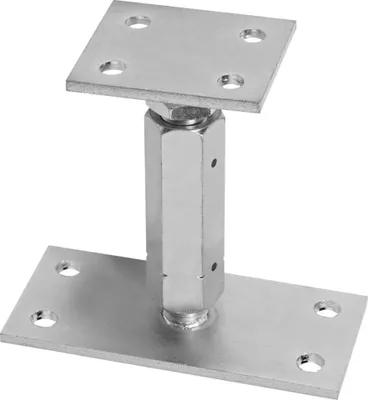 Produktbild von HGH Stützenfuß Typ P höhenverst. 80x70x5,0mm