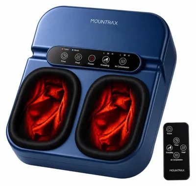 Produktbild von Mountrax Shiatsu Fußmassagegerät, 55°C Wärme, Hilfe bei Plantarfasziitis