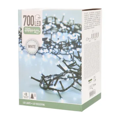 Immagine prodotto di Luci di Natale 700 LED 14 metri bianco (freddo)