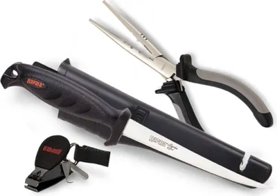 Produktbild von RAPALA Sportsman Combo Pack, Angler Werkzeugset, schwarz, RAPRTC6P136C