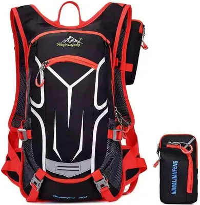 Zdjęcie produktu dla Plecak rowerowy, sportowy, turystyczny, trekking 18L czerwony