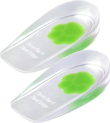 Produktbild von INF GEL Fersenpolster: Stoßdämpfend, Selbstklebend, U-Form - 1 Paar L