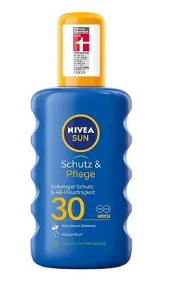 Zdjęcie produktu dla NIVEA 85402, Spray z filtrem przeciwsłonecznym, 200 ml, Dorośli