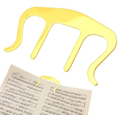 Image de Support portable pour partitions musicales avec marqueur de page