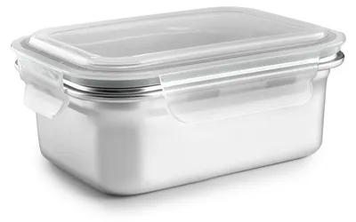 Edelstahl-Lunchbox 800 ml, mikrowellengeeignet, luftdicht