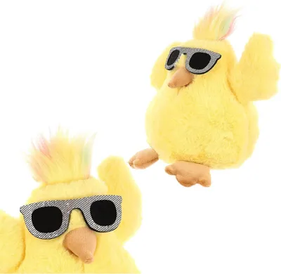 Obrázok produktu pre Kura s pohármi 19 cm jarná dekorácia