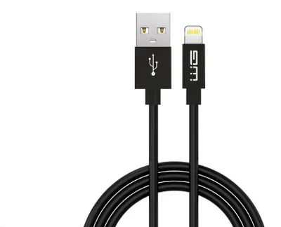 Productafbeelding van WG - Lightning-naar-USB-A datakabel, 1 meter, zwart