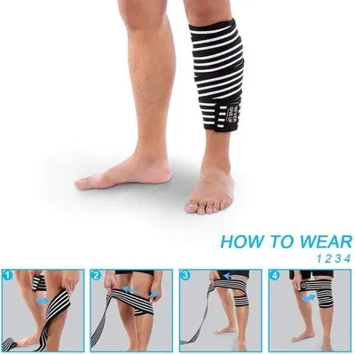 Produktbild von Famanu Kniebandage Verstellbar - Schwarz