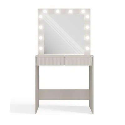 Obrázek produktu pro Toaletka ROMERA - kašmír + zrcadlo a LED osvětlení