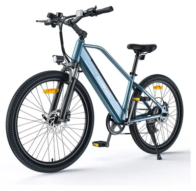 Image de Vélo électrique HillMiles MileTrail 1 - batterie 36V13Ah pneus 26 pouces freins hydrauliques - Bleu