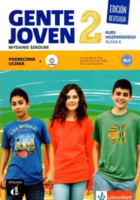 Immagine prodotto di Gente Joven 2 Edision Revisada Jezyk hiszpanki 8 Podrecznik z plyta CD