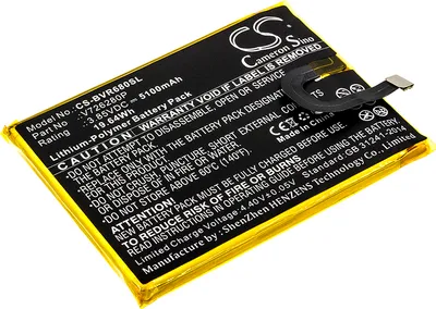 Produktbild von TECHTEK Akku Kompatibel mit [BlackView] BV6800 Ersetzt V726280P