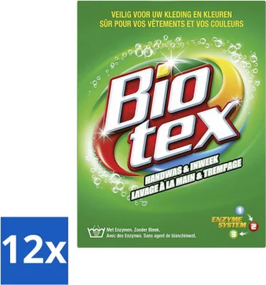 Produktbild von Biotex Handwasch- und Einweichpulver 720 gr - Vorteilspack - 12 Stücke