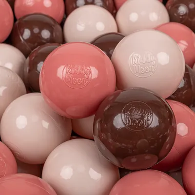 Produktbild von KiddyMoon Mehrfarbige Plastikbälle 300 ∅7cm Bälle Und Spielbälle Für Bällebad Für Babys Und Kinder