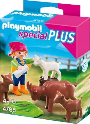Image de PLAYMOBIL 4785 - Fillette avec chèvres