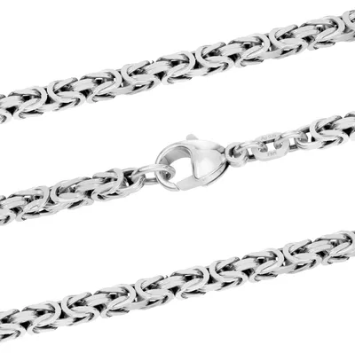 Produktbild von Silberkette Königskette Länge 60cm - Breite 4,3mm - 925 Silber