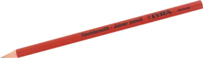 Zdjęcie produktu dla Ołówek stolarski 91T okrągły czerwony 17,5cm Lyra