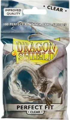 A package of Dragon Shield card sleeves.