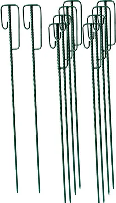 Produktbild von Absperrhalter, grün Absperrleinenhalter 10 x Ø14 mm x 1200 mm