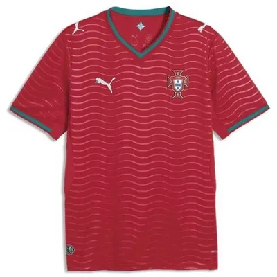 Produktbild von PUMA Portugal 2026 Home Jersey, Erwachsener, Männlich, Grün, Rot, Trikot, Einfarbig, Fußball