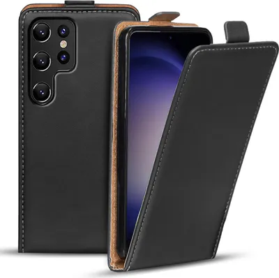 Zdjęcie produktu dla Etui z klapką do Samsung Galaxy S23 Ultra klasyczny pokrowiec ochronny na telefon komórkowy