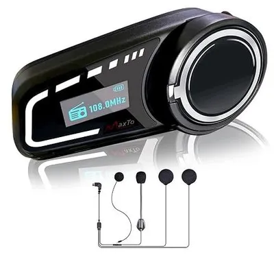 Zdjęcie produktu dla Interkom motocyklowy bluetooth 5.0 dla motocyklistów zestaw słuchawkowy