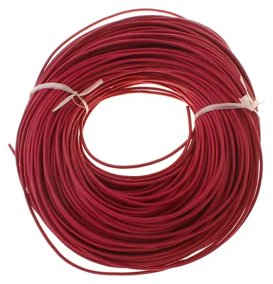 Produktbild von 5m Lederschnur rund 2mm gefärbt - Lederkordel Lederband Rindsleder Schnur, Farbe:fuchsia, Stärke:2mm