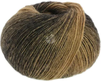 Produktbild von Lana Grossa Duetto Puno 107 Camel/Dunkelgrau/Anthrazit