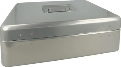 Image de WESTCOTT Caissette à monnaie 301x242x91 mm argentée