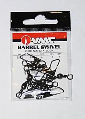 Produktbild von VMC Barrel Swivel with Safety Lock Gr.20 2kg 11 Stück