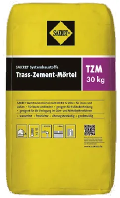 Produktbild von SAKRET Trass-Zement-Mörtel TZM 30 kg