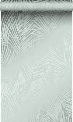 Zdjęcie produktu dla Origin Wallcoverings Tapeta liście palmowe seledynowym 53 cm x 10.05 m